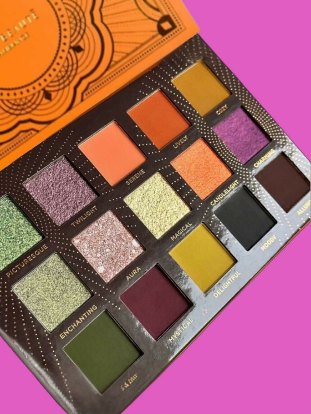 Ace Beaute Ambiance Eyeshadow Palette Vibrant, Shapeshifting Glimmer Shades BNIB